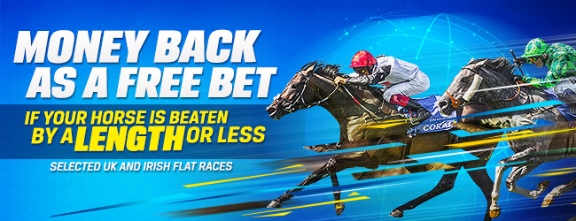 ​Coral Horse Racing Offer - Money Back If Beaten By A Length Or Less